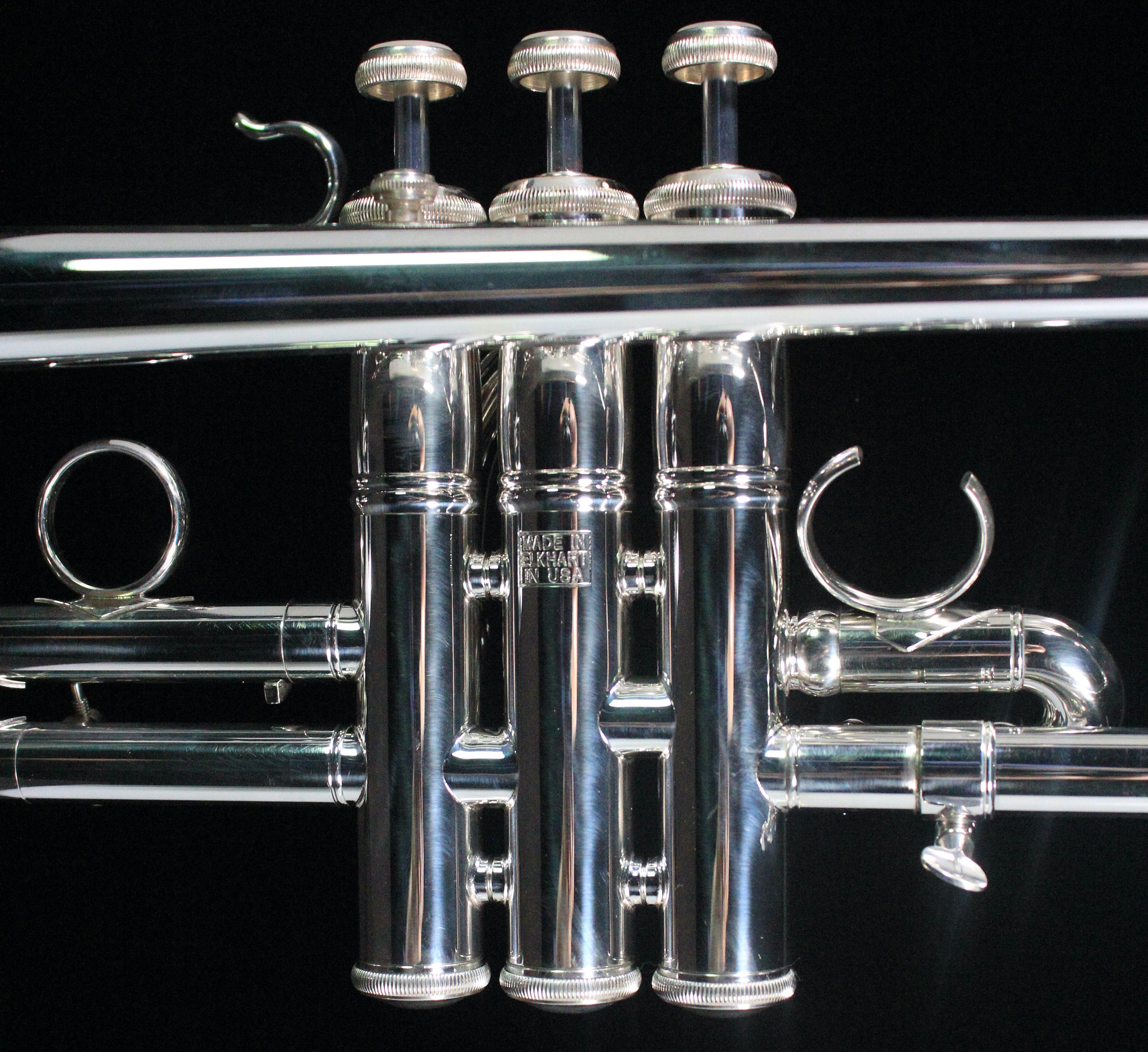 Bach Stradivarius ADE190S Artisan Series D/Eb Professional Trumpet (Silver Plated) - Palen Music