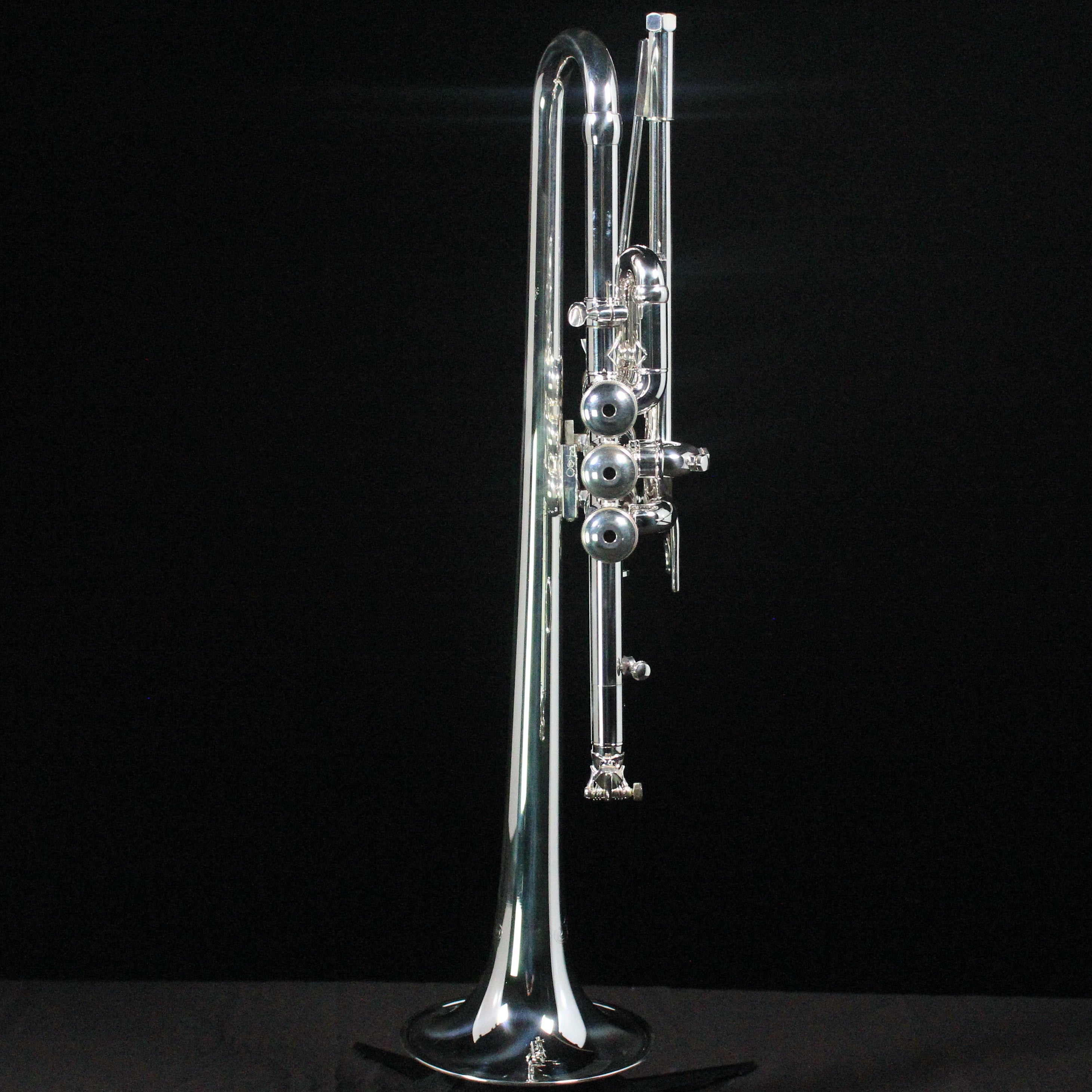 Bach Stradivarius ADE190S Artisan Series D/Eb Professional Trumpet (Silver Plated) - Palen Music