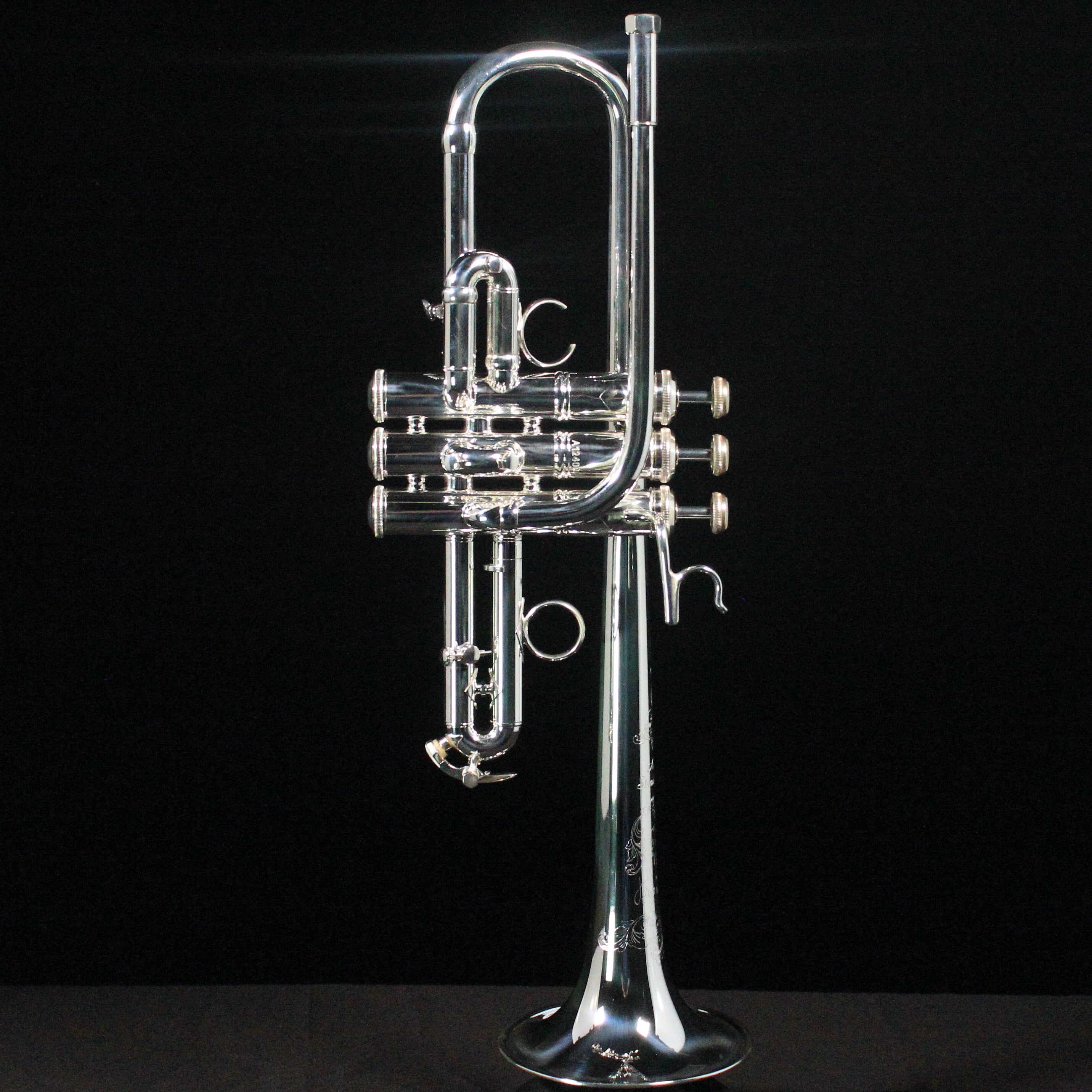 Bach Stradivarius ADE190S Artisan Series D/Eb Professional Trumpet (Silver Plated) - Palen Music