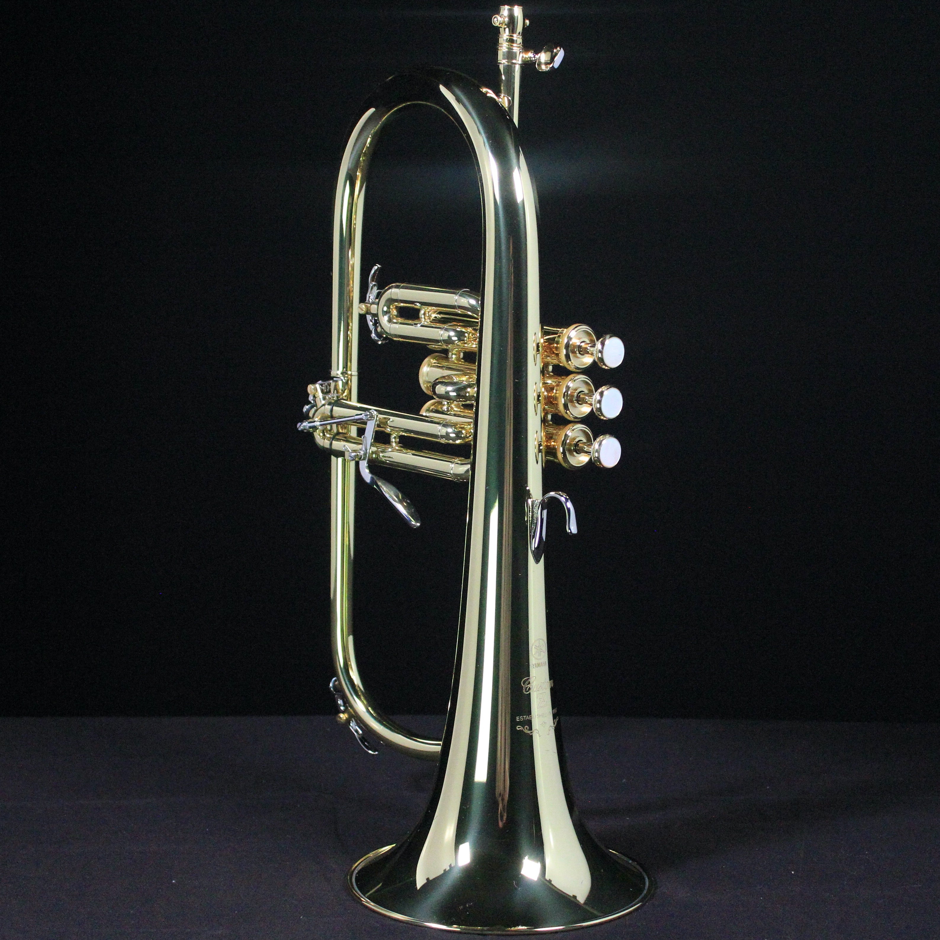 Yamaha YFH-8310Z Custom Z Professional Flugelhorn (Clear Lacquer) - Palen Music