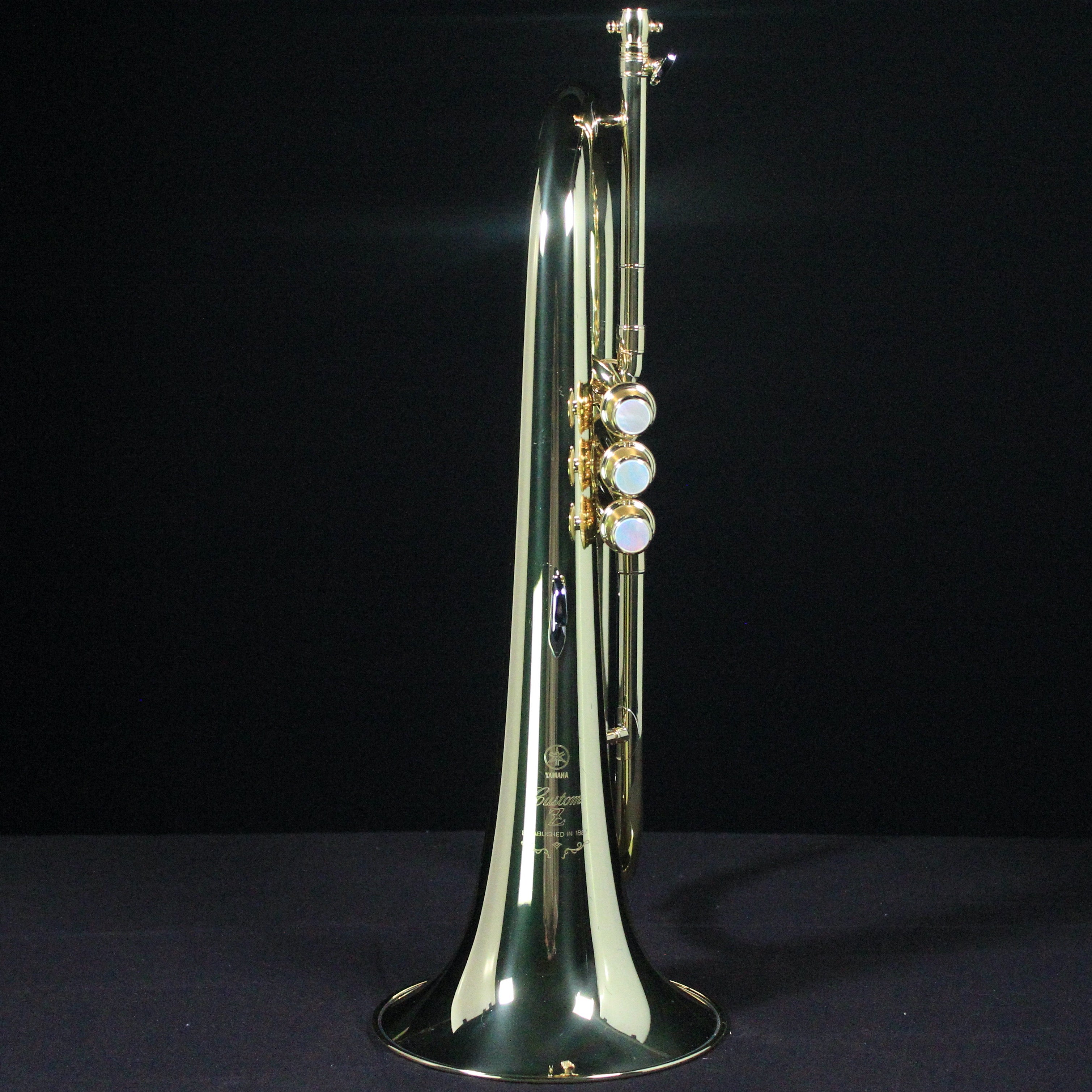 Yamaha YFH-8310Z Custom Z Professional Flugelhorn (Clear Lacquer) - Palen Music