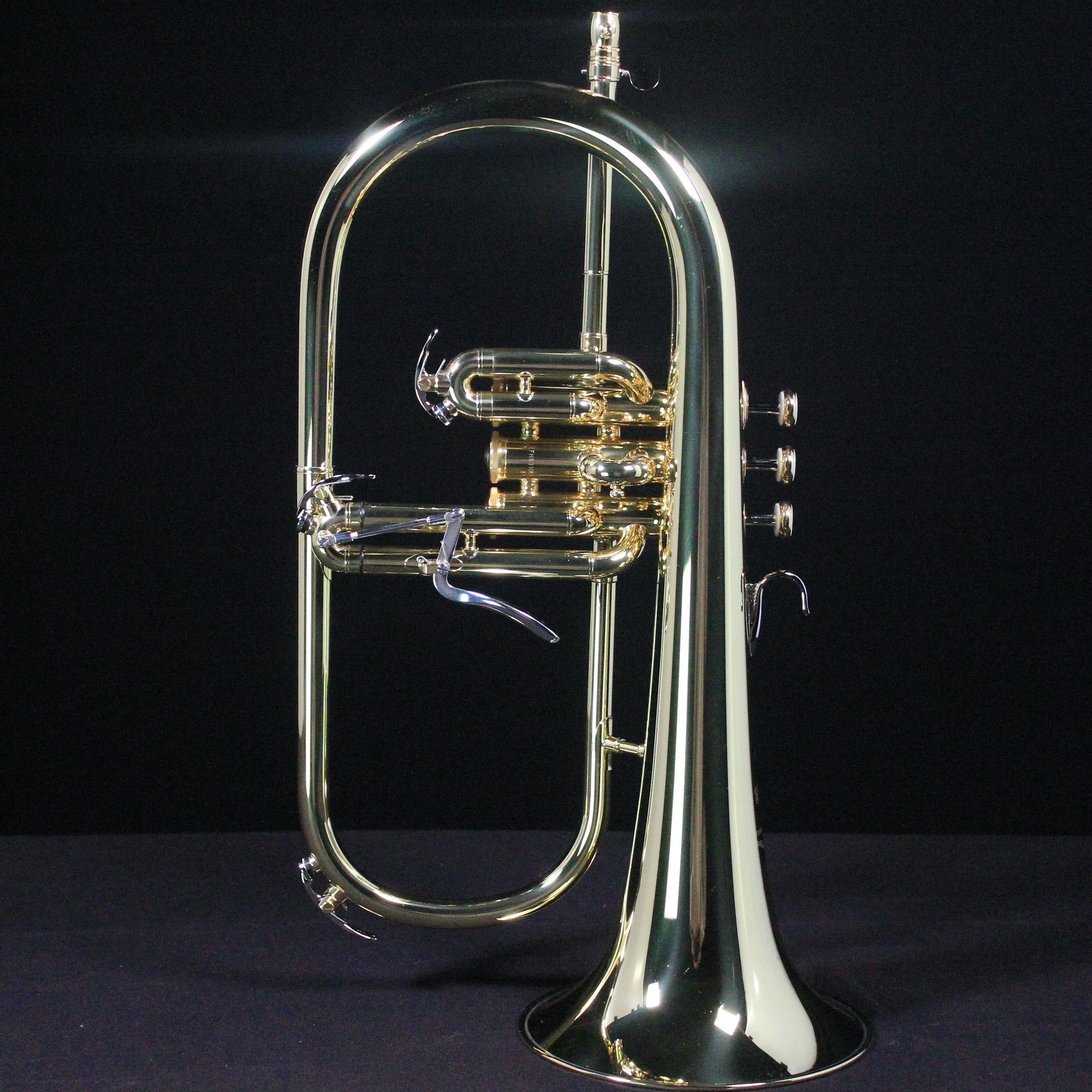 Yamaha YFH-8310Z Custom Z Professional Flugelhorn (Clear Lacquer) - Palen Music