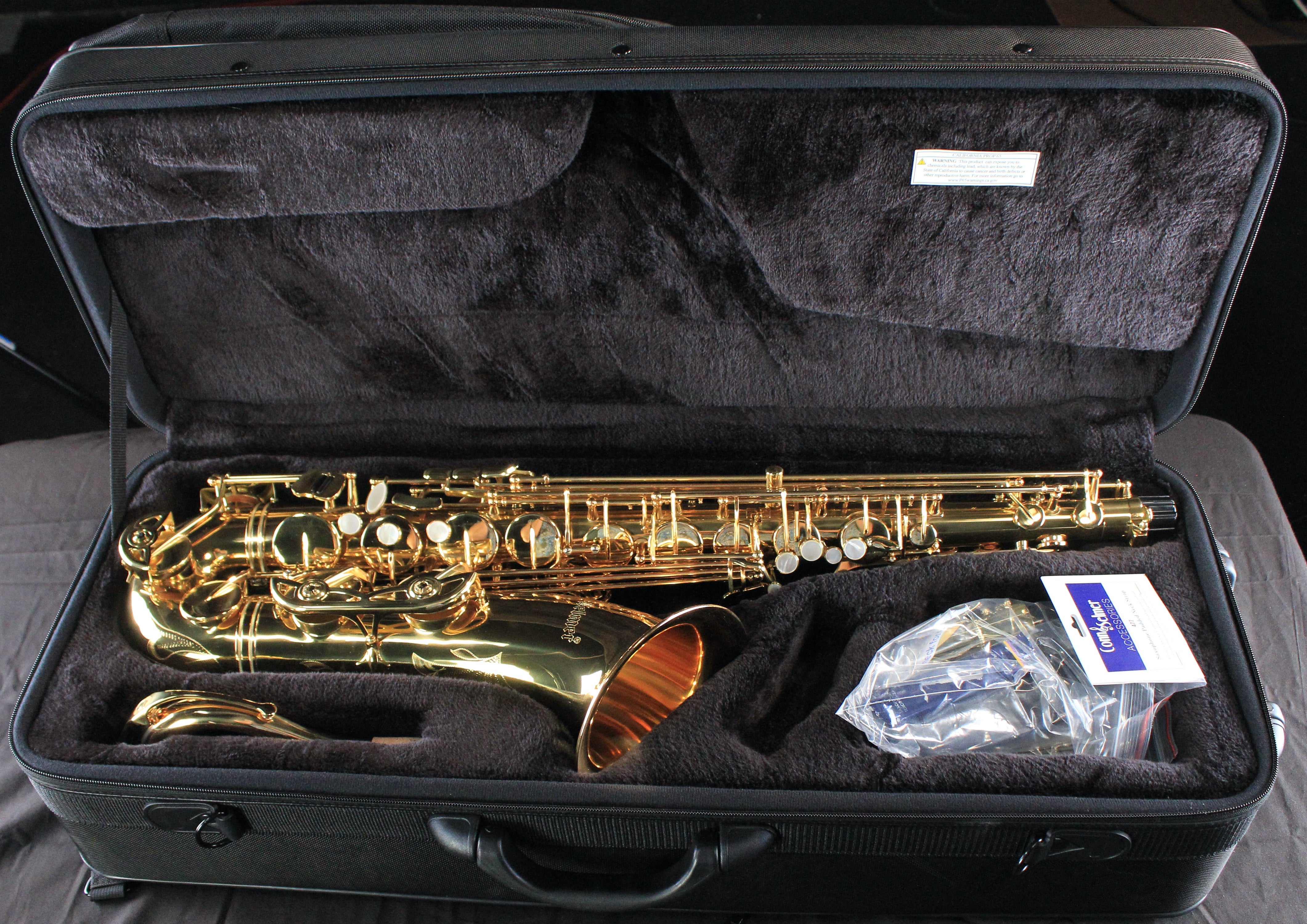 Selmer STS411 Intermediate Tenor Saxophone (Gold Lacquer) - Palen Music