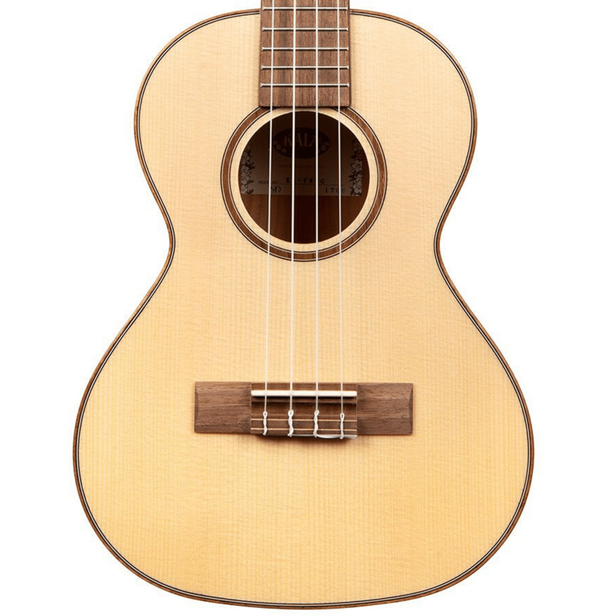 Kala Flame Maple Solid Spruce Tenor Ukulele - Palen Music