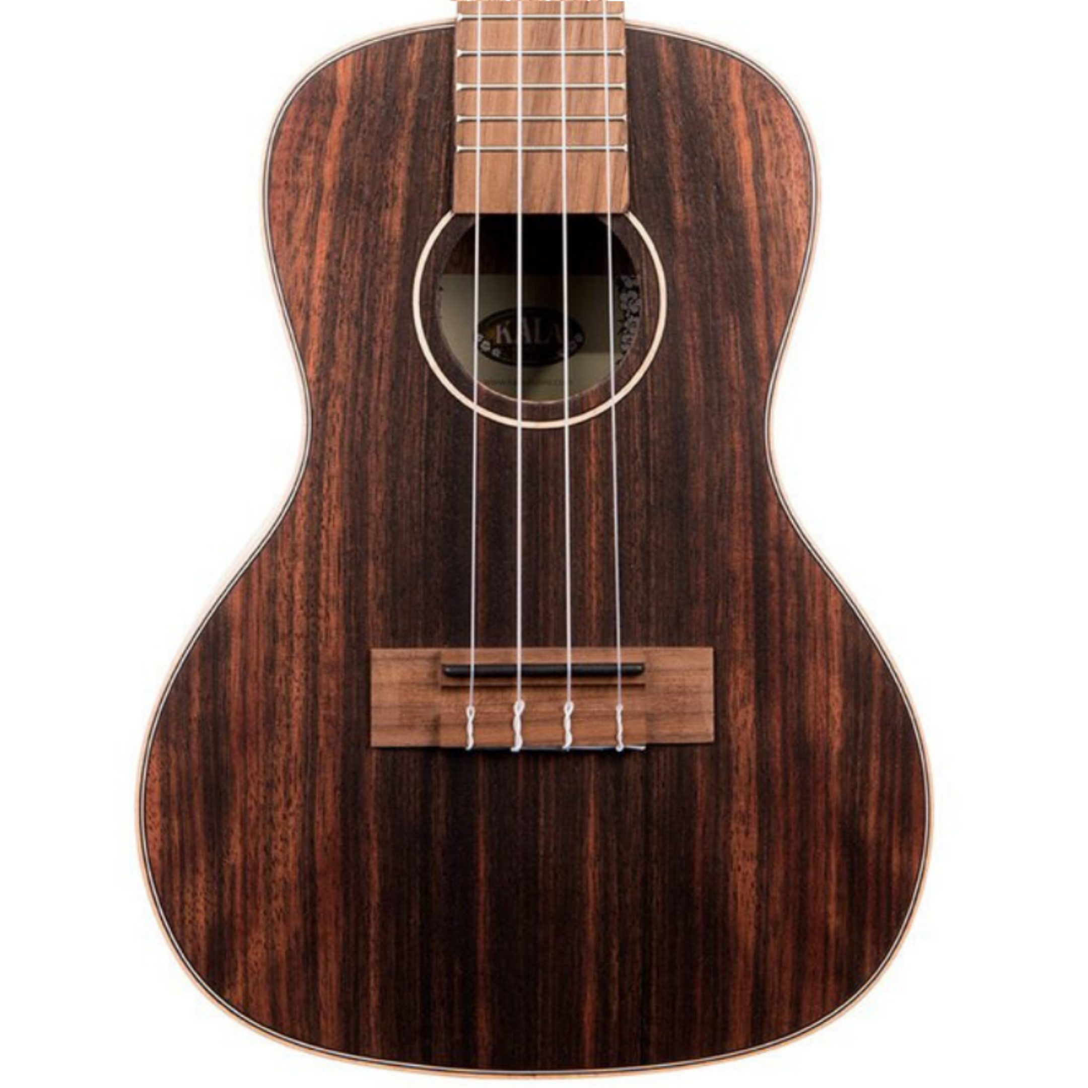 Kala KA-EBY-C Concert Ukulele (Striped Ebony) - Palen Music