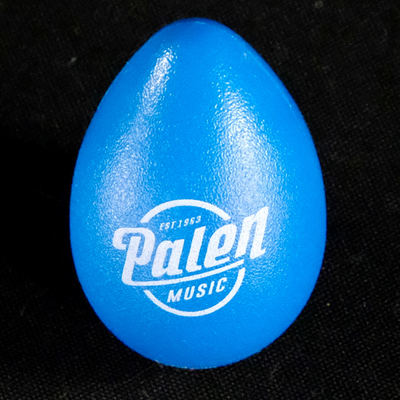 Palen Music Center Logo Egg Shaker by Latin Percussion (Blue) - Palen Music