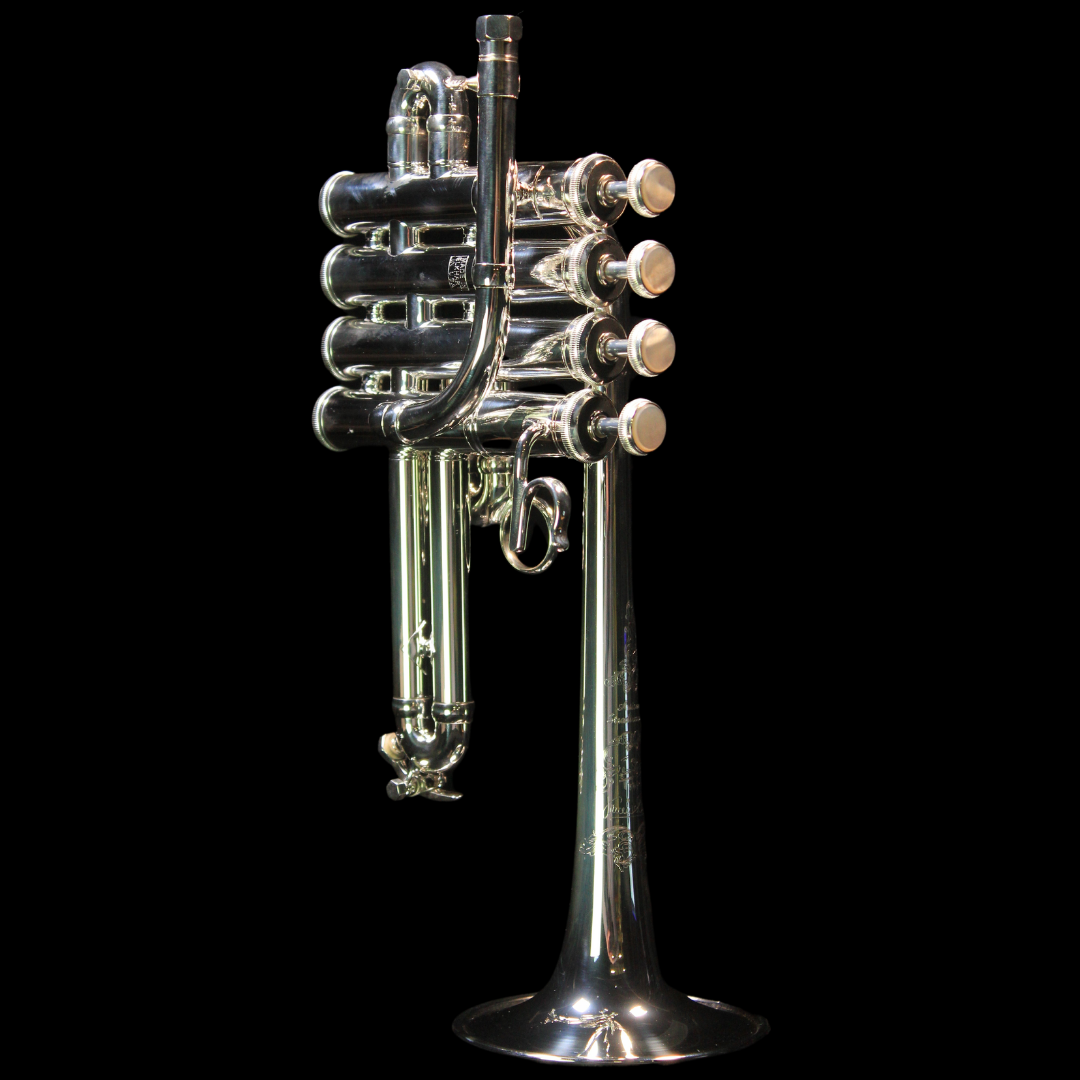 Bach AP190S Stradivarius Artisan Series Bb/A Piccolo Trumpet (Silver Plated) - Palen Music