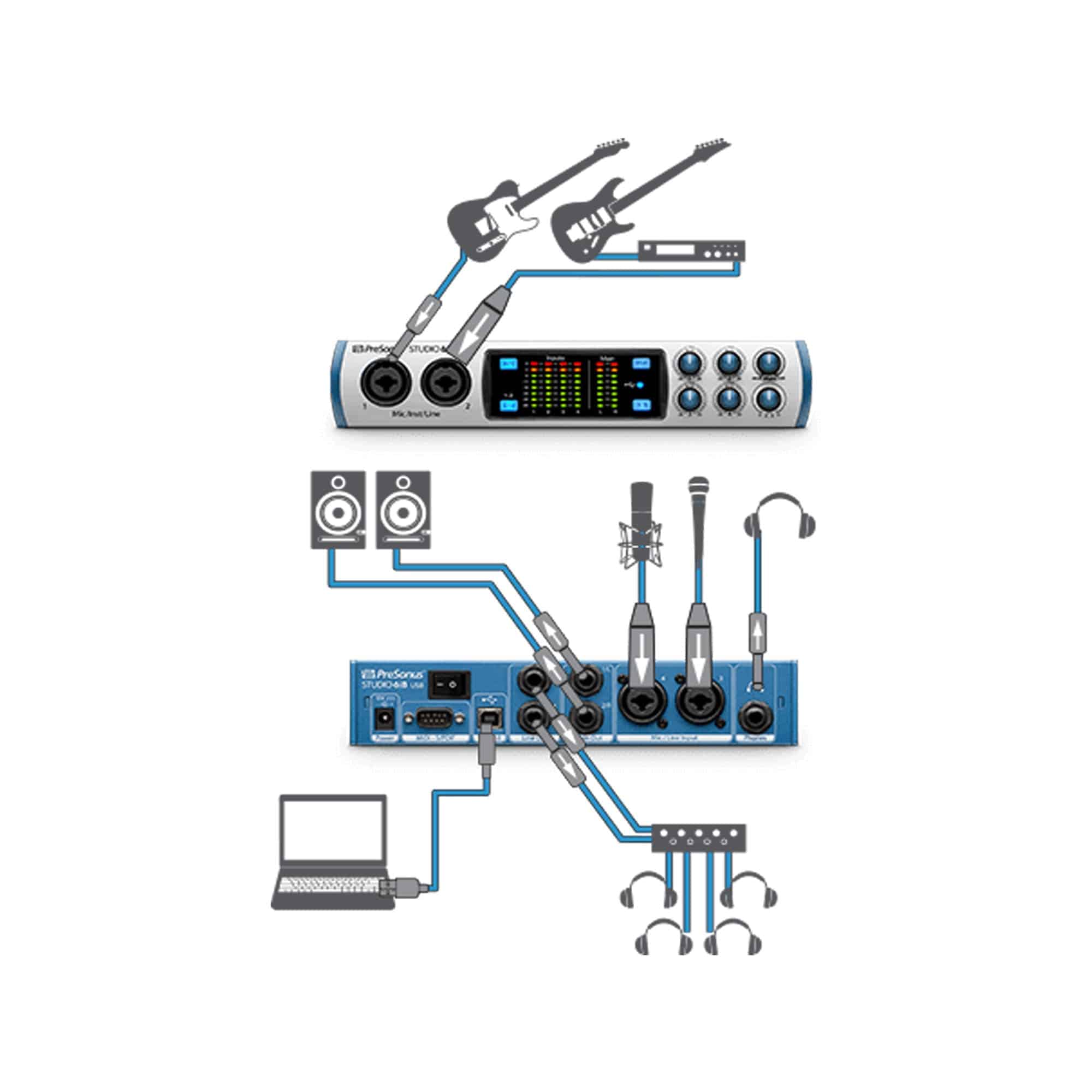 PreSonus Studio 6|8 USB Audio Interface - Palen Music