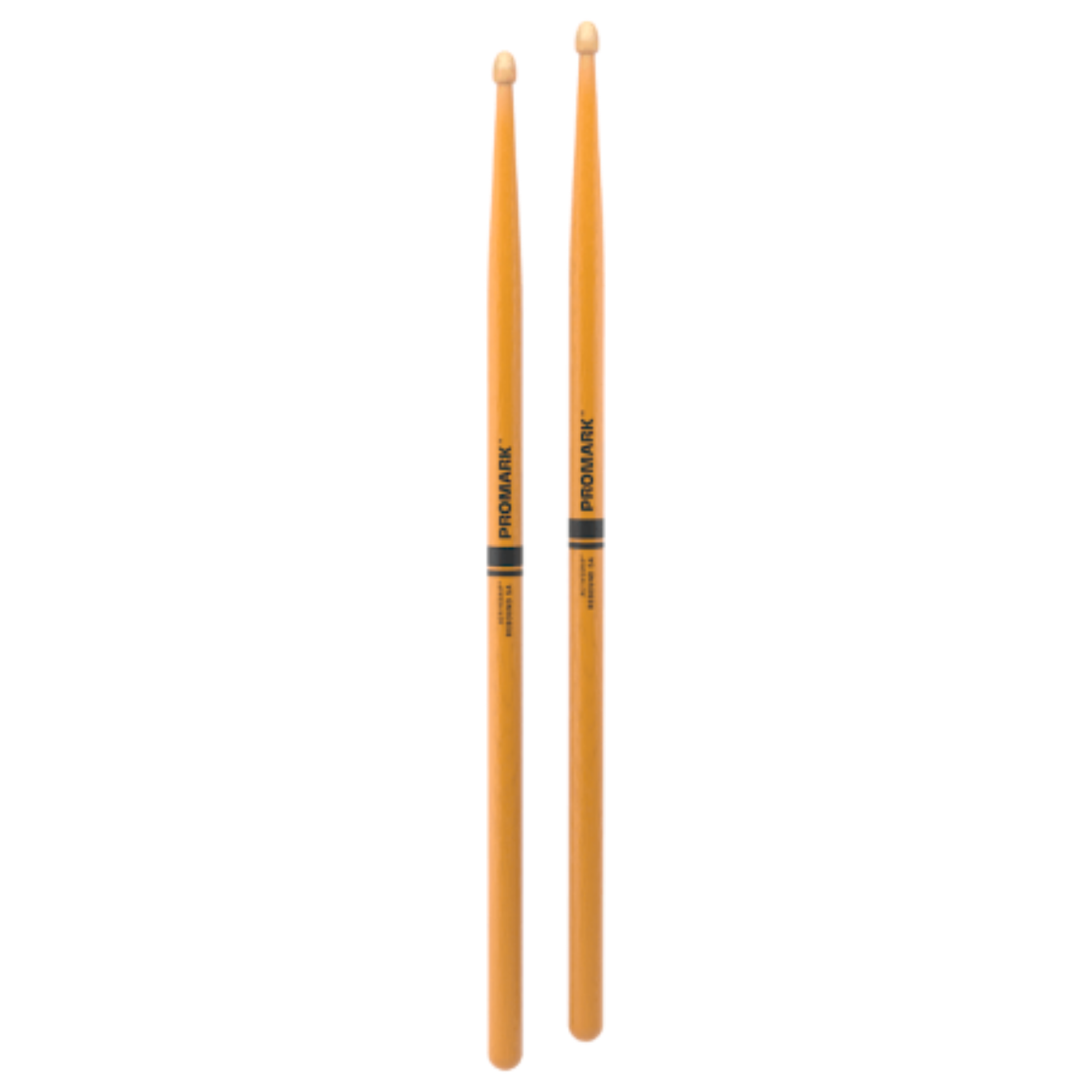 Promark Rebound 5A ActiveGrip Clear Hickory Drumsticks (Acorn Wood Tip) - Palen Music