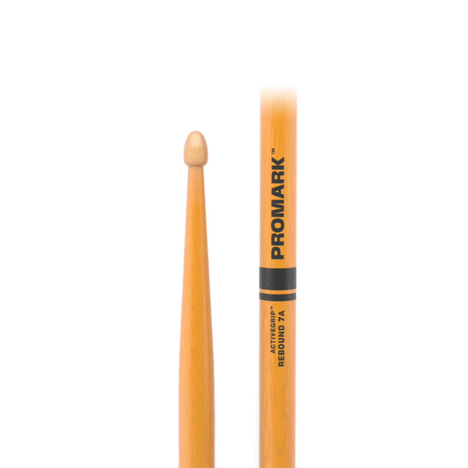 Promark 7A Rebound Drumsticks with ActiveGrip Clear (Wood Tip) - Palen Music