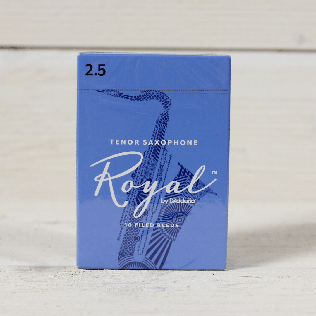 Royal by D'Addario RKB1025 #2.5 Tenor Saxophone Reeds - Box of 10 - Palen Music