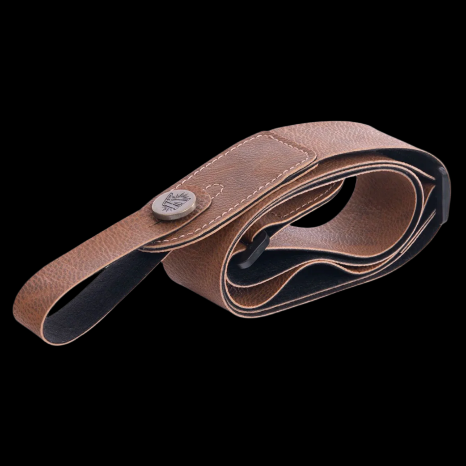 Kala Eco Vegan Faux Leather Ukulele Strap (Whiskey) - Palen Music