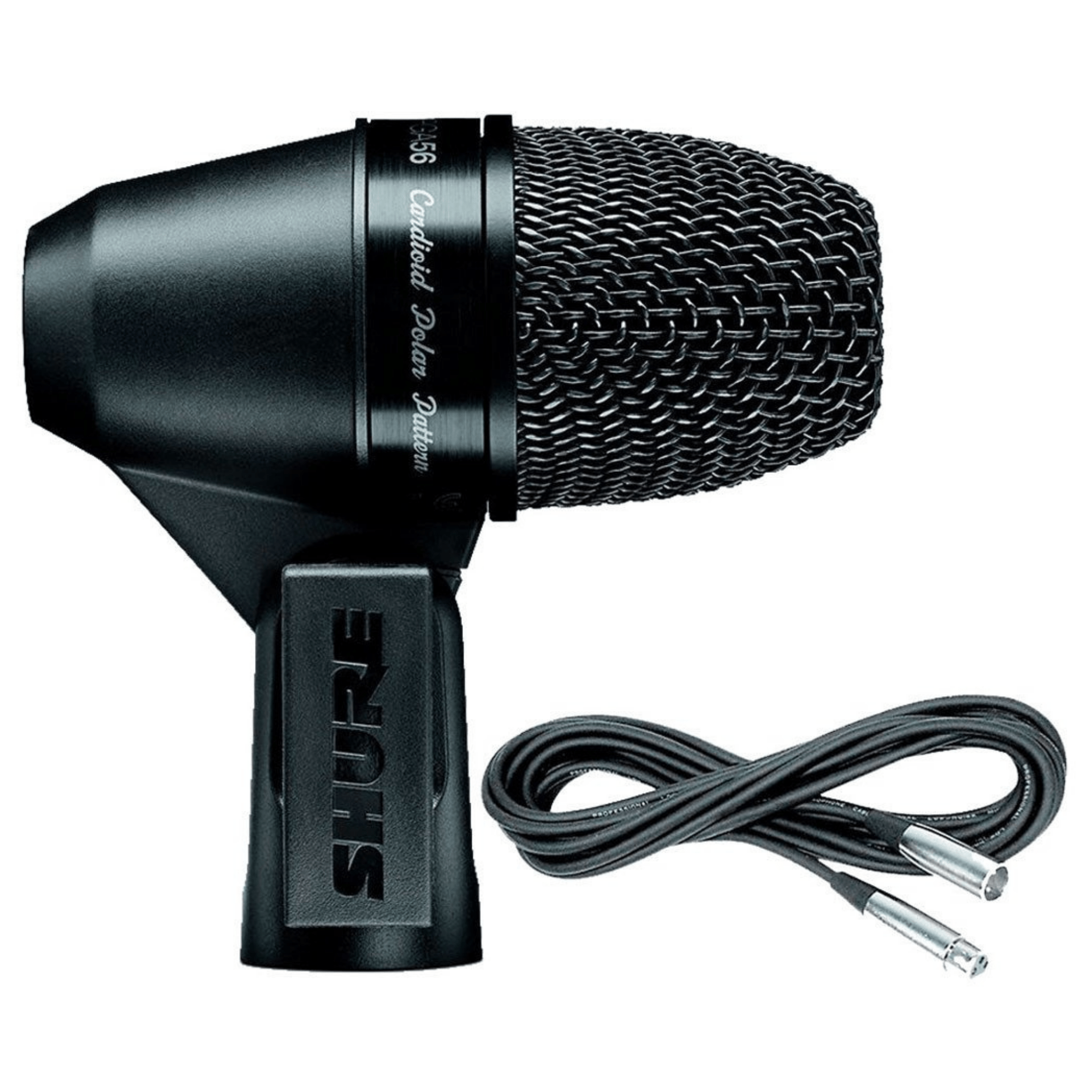 Shure PGA56 Dynamic Snare/Tom Microphone w/ XLR Cable - Palen Music