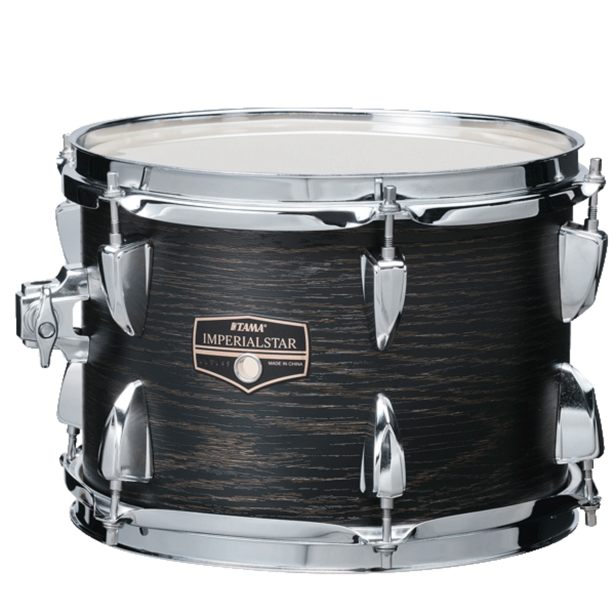 Tama Imperialstar IE62C 6-piece Complete Drum Set with Snare Drum and Meinl Cymbals (Black Oak Wrap) - Palen Music