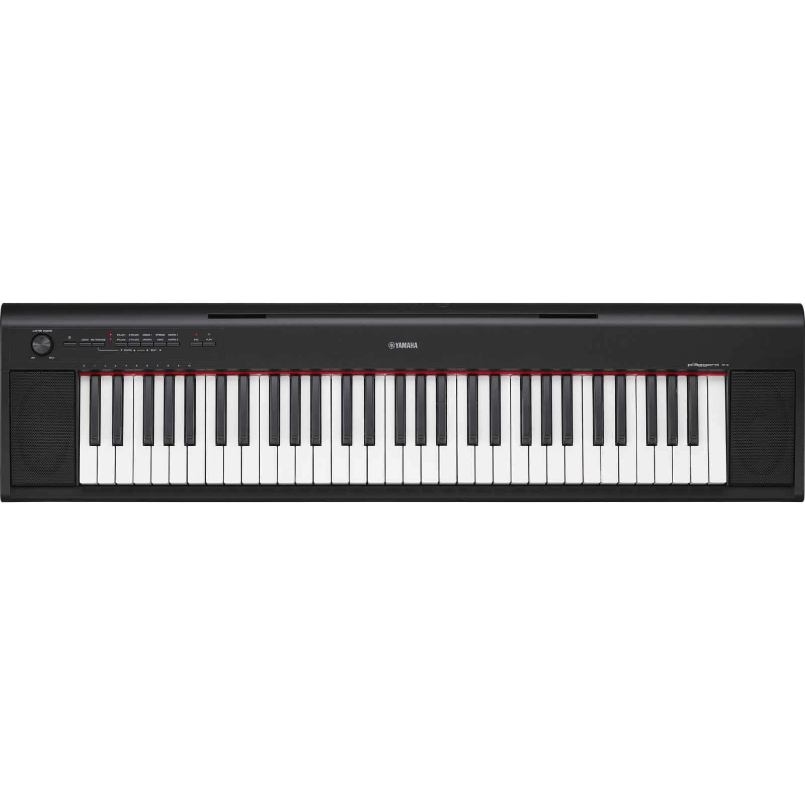 Yamaha Piaggero NP-12 61-key Portable Piano (Black) - Palen Music