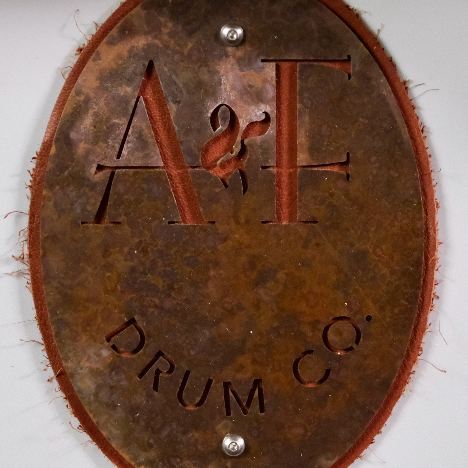 A&F Drum Company Raw Steel 3-Piece Shell Pack - Palen Music