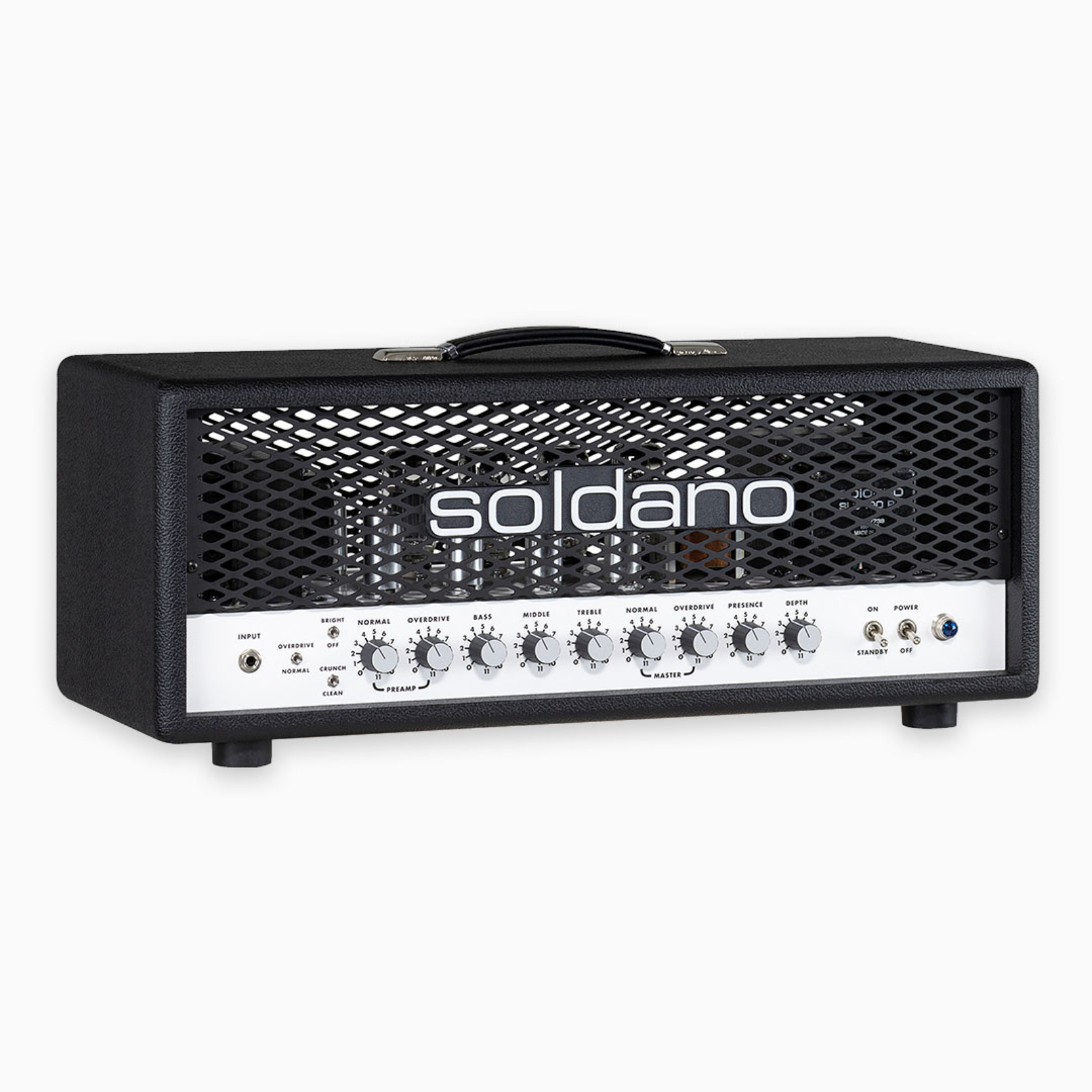 Soldano SLO-100 Super Lead Overdrive 100-watt Tube Head - Metal Grille - Palen Music