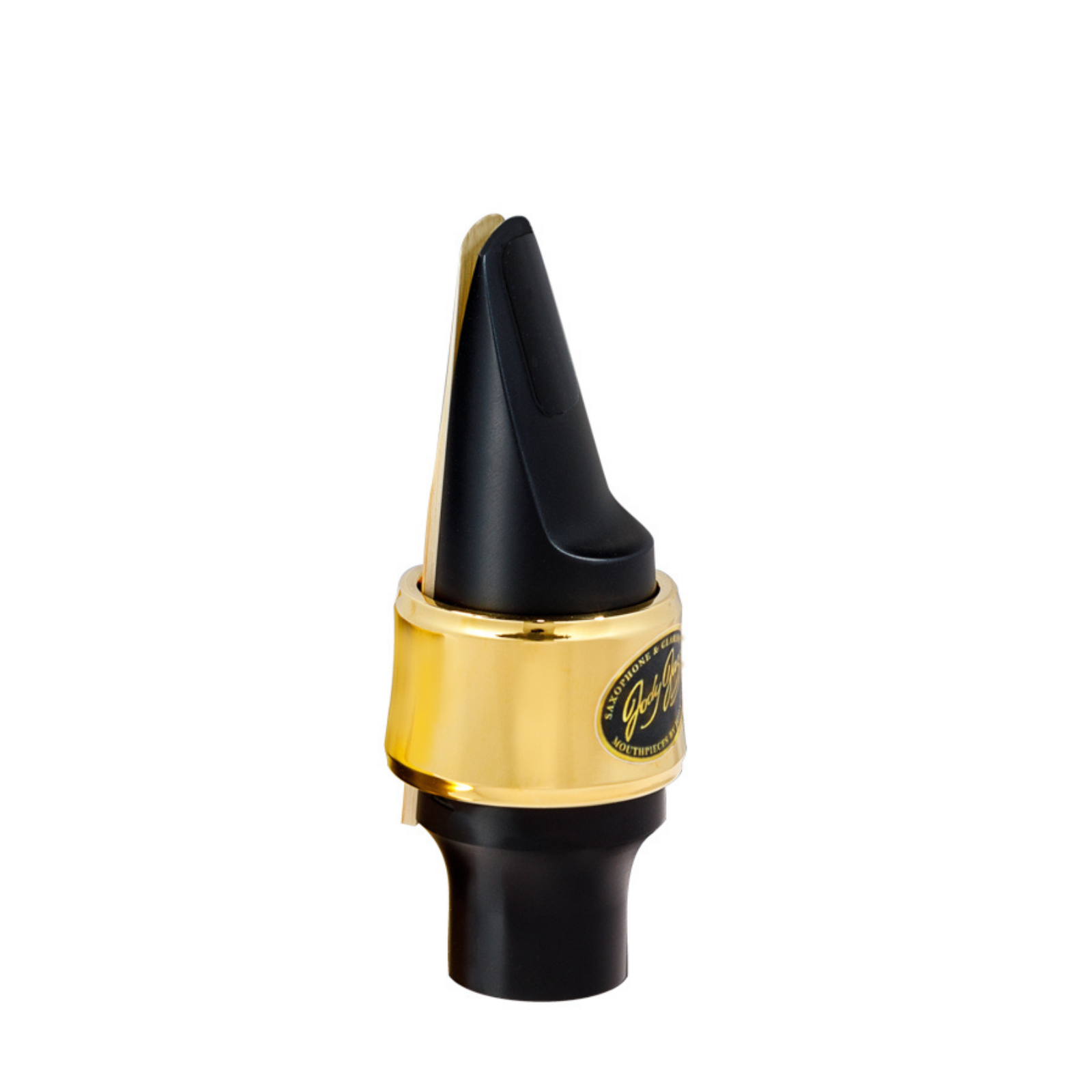 JodyJazz POWER RING Alto Saxophone Minus Ligature w/Cap HRA1MGC (Gold) - Palen Music