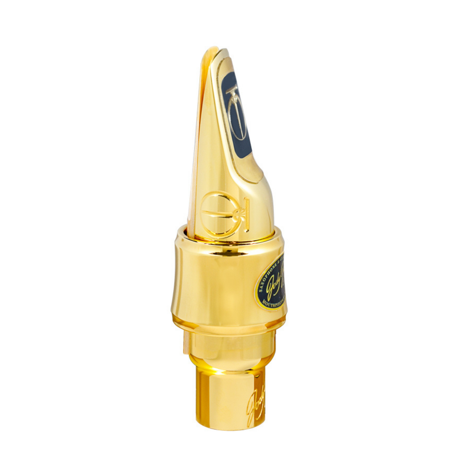 JodyJazz POWER RING Tenor Saxophone Ligature with Cap HRT1GC (Gold) - Palen Music