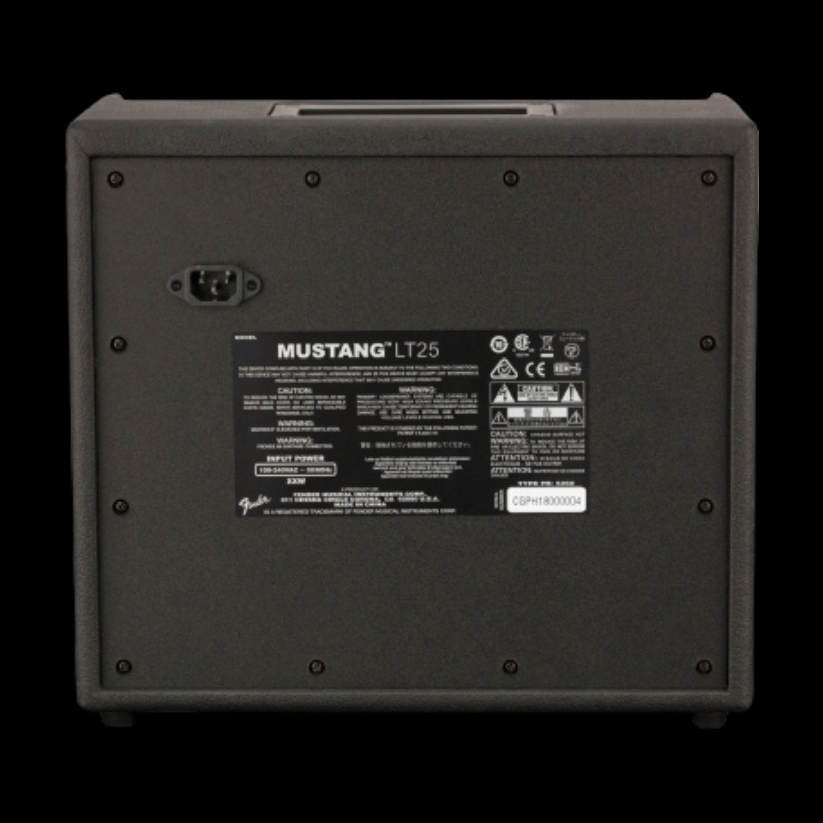 Fender Mustang LT 25 1x8" 25-watt Combo Amp - Palen Music