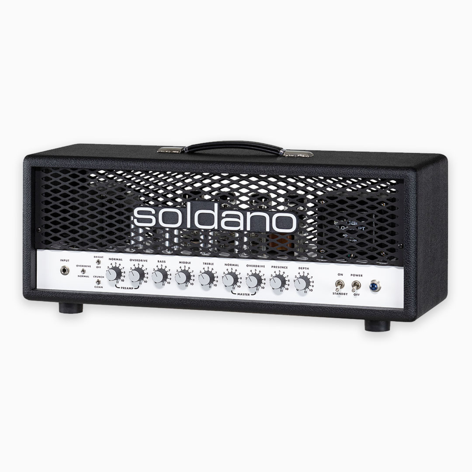 Soldano SLO-100 Super Lead Overdrive 100-watt Tube Head - Metal Grille - Palen Music
