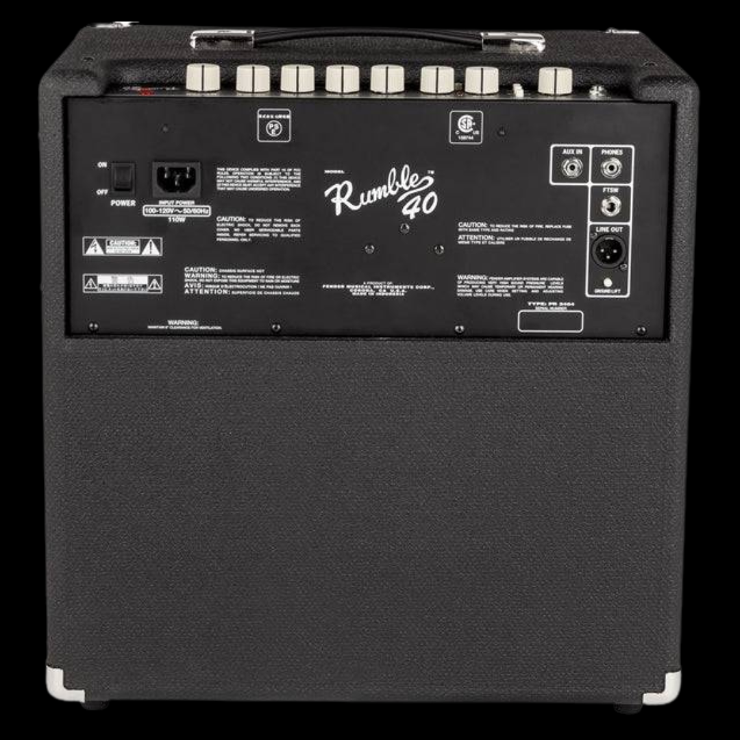 Fender Rumble 40 1x10" 40-watt Bass Combo Amp - Palen Music