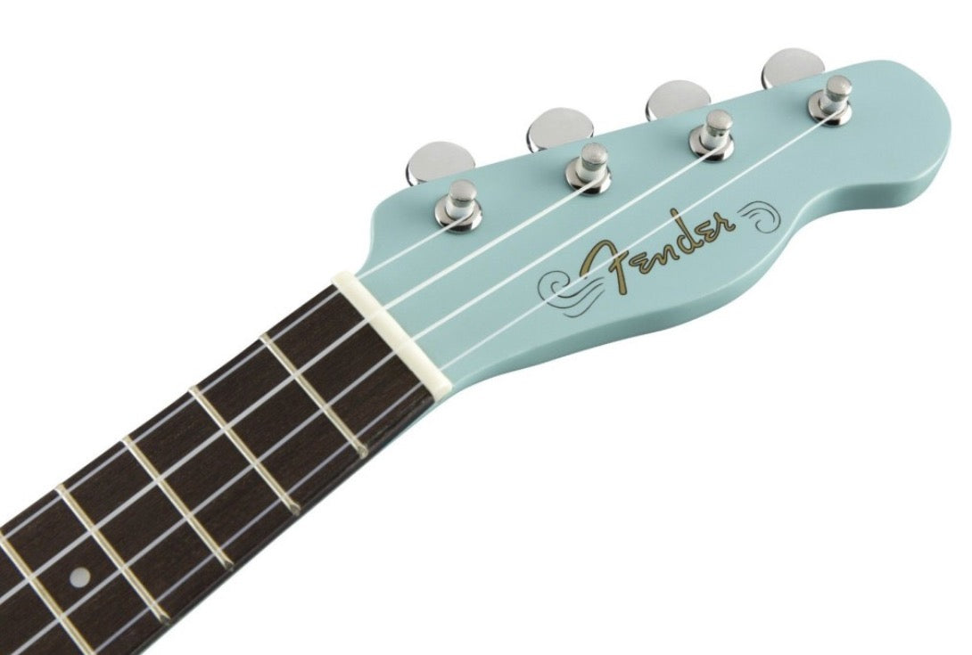 Fender Venice Soprano Uke - Daphne Blue - Palen Music