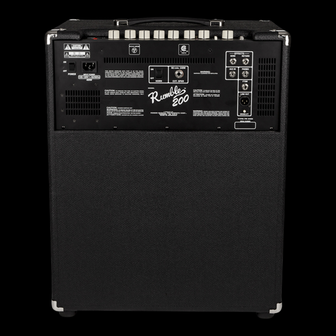 Fender Rumble 200 1x15" 200-watt Bass Combo Amp - Palen Music