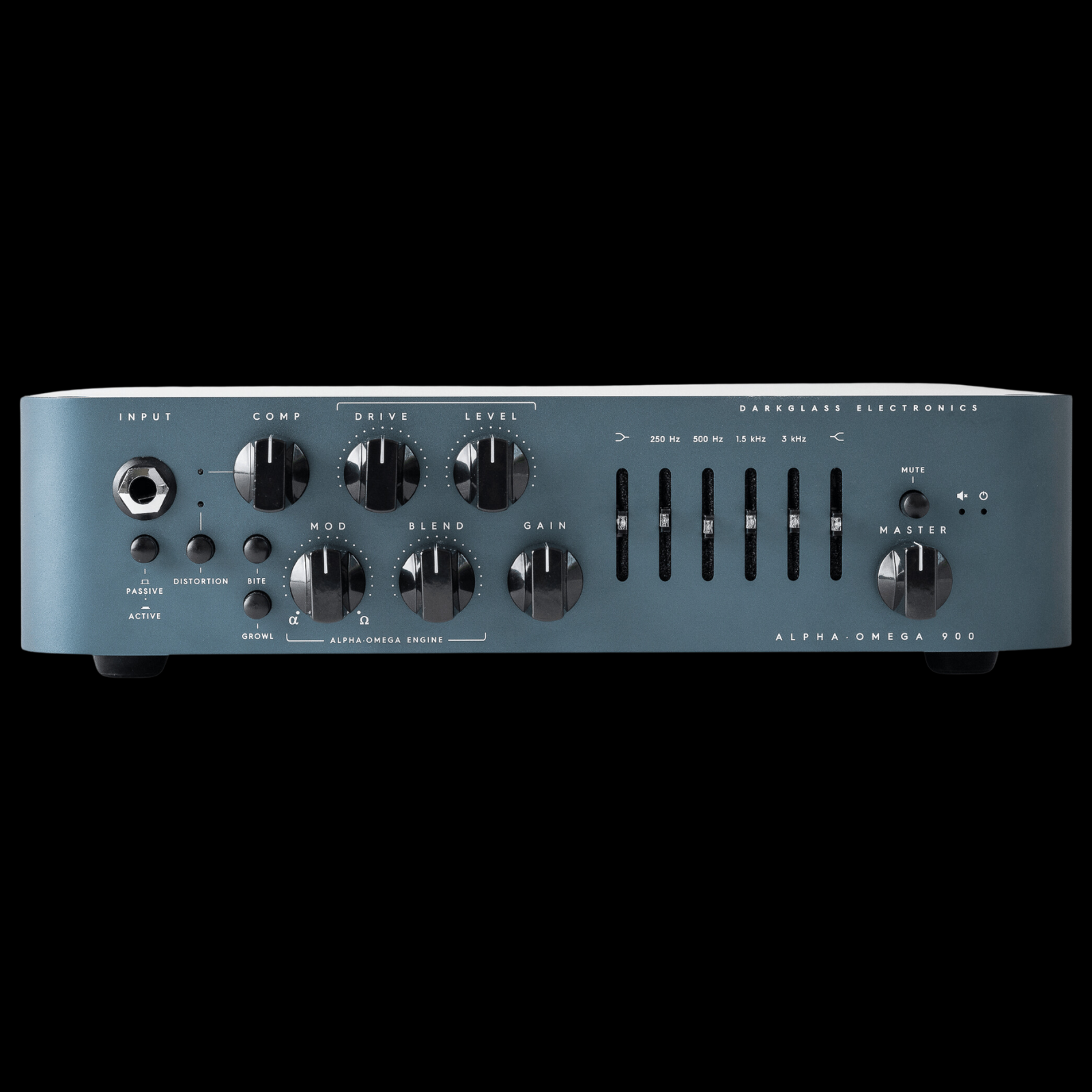 Darkglass Alpha-Omega 900 - 900-watt Bass Head - Palen Music