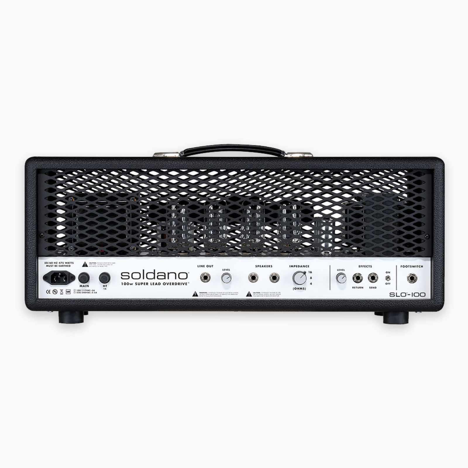 Soldano SLO-100 Super Lead Overdrive 100-watt Tube Head - Metal Grille - Palen Music
