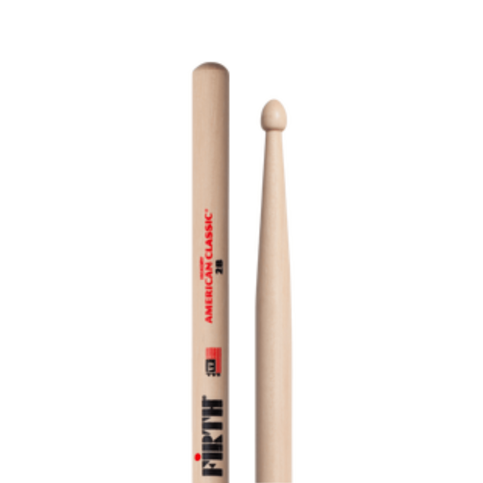 Vic Firth American Classic 2B Hickory Drumsticks (Nylon Tip) - Palen Music