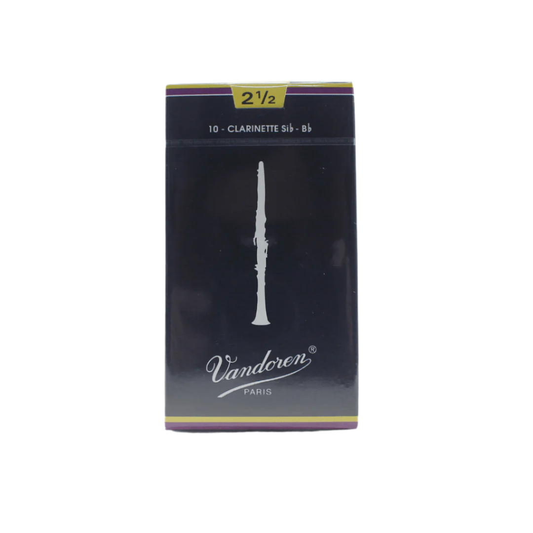 Vandoren CR1025 #2.5 Bb Clarinet Reeds - Box of 10 - Palen Music
