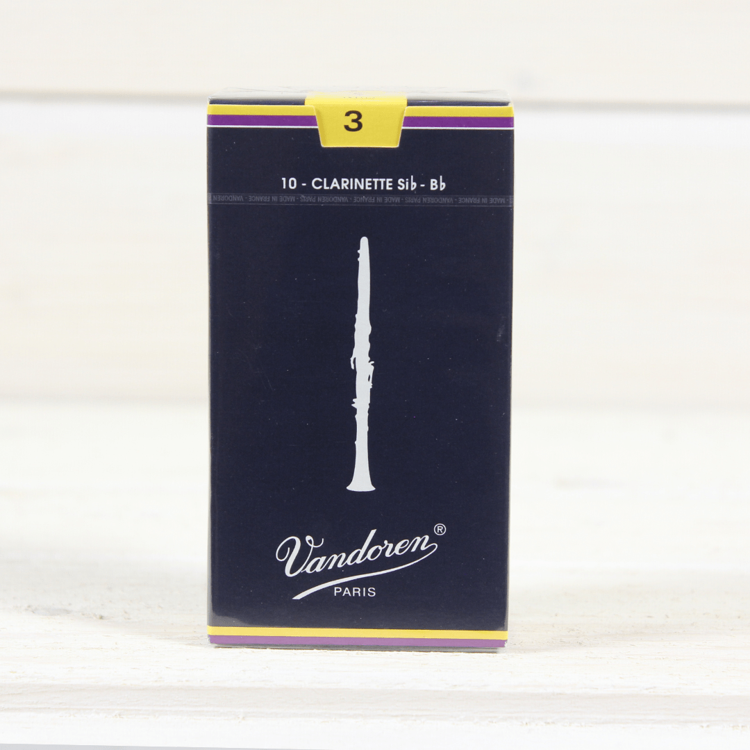 Vandoren CR103 #3 Bb Clarinet Reeds - Box of 10 - Palen Music