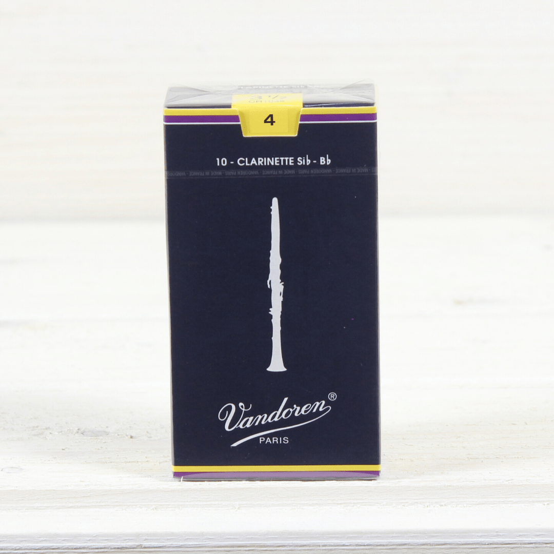 Vandoren CR104 #4 Bb Clarinet Reeds - Box of 10 - Palen Music