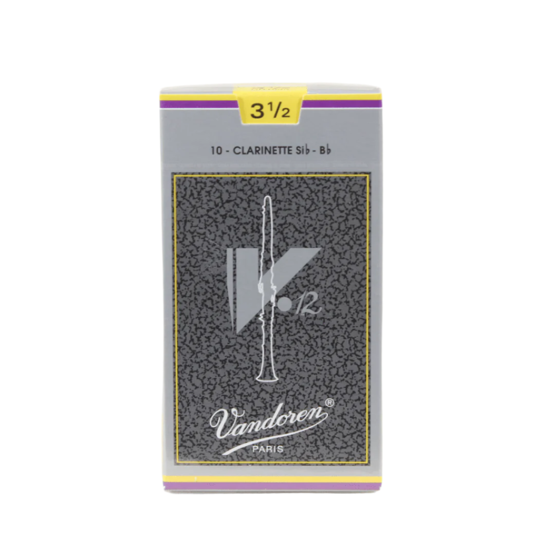 Vandoren CR1935 #3.5 V.12 Bb Clarinet Reeds - Box of 10 - Palen Music