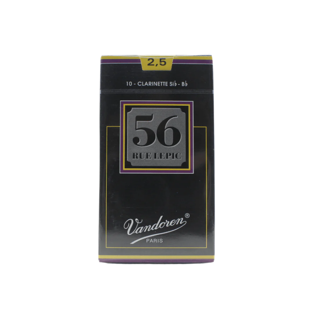 Vandoren CR5025 #2.5 Rue Lepic Clarinet Reeds - Box of 10 - Palen Music
