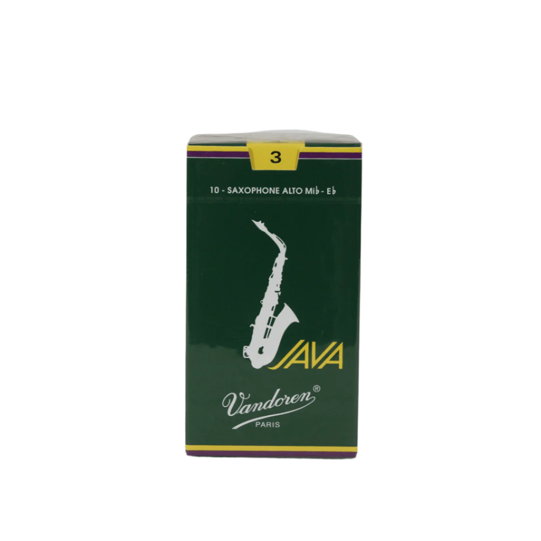 Vandoren SR263 Java #3 Alto Saxophone Reeds - Box of 10 - Palen Music