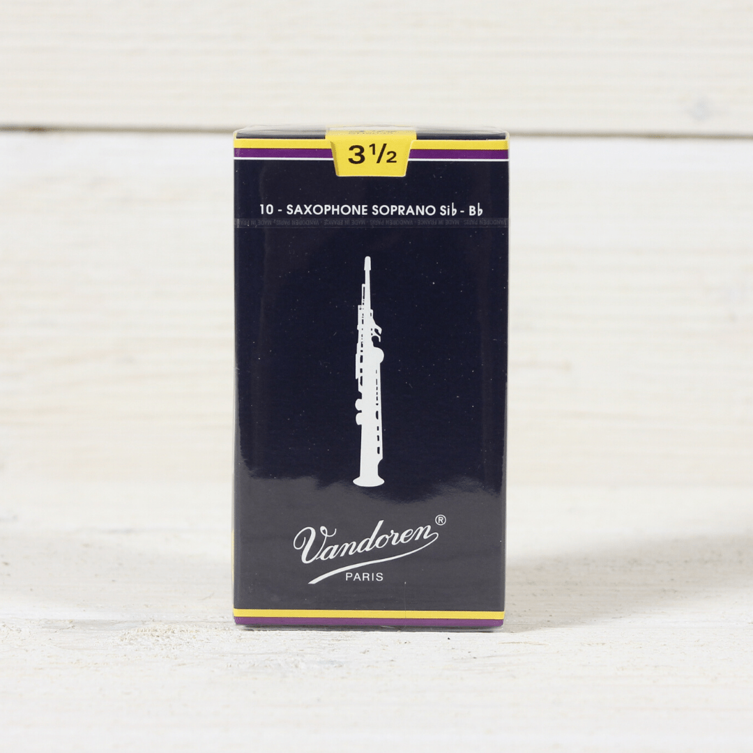 Vandoren SR2035 #3.5 Soprano Sax Reeds - Box of 10 - Palen Music