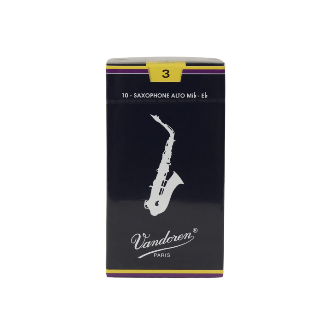 Vandoren SR213 #3 Alto Sax Reeds- Box of 10 - Palen Music