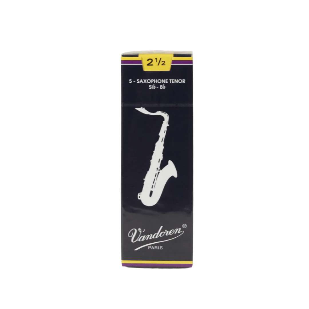 Vandoren SR2225 #2.5 Tenor Sax Reeds - Box of 5 - Palen Music