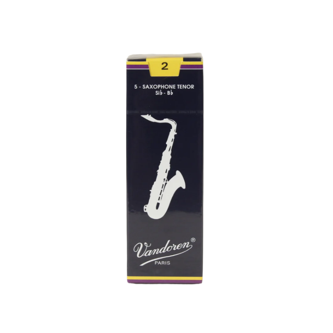 Vandoren SR222 #2 Tenor Sax Reeds - Box of 5 - Palen Music