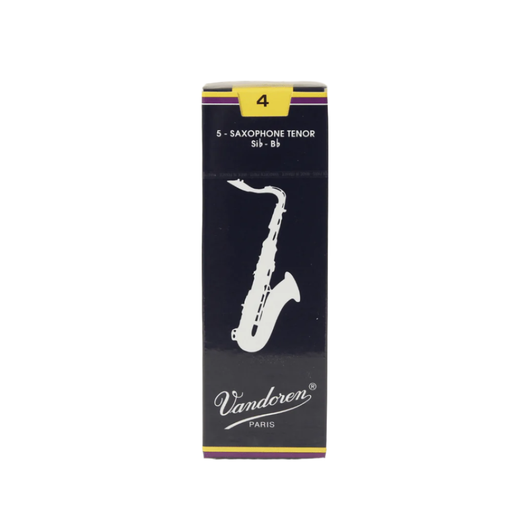 Vandoren SR224 #4 Tenor Sax Reeds - Box of 5 - Palen Music