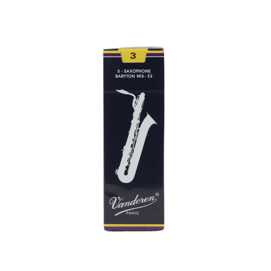 Vandoren SR243 #3 Bari Sax Reeds- Box of 5 - Palen Music
