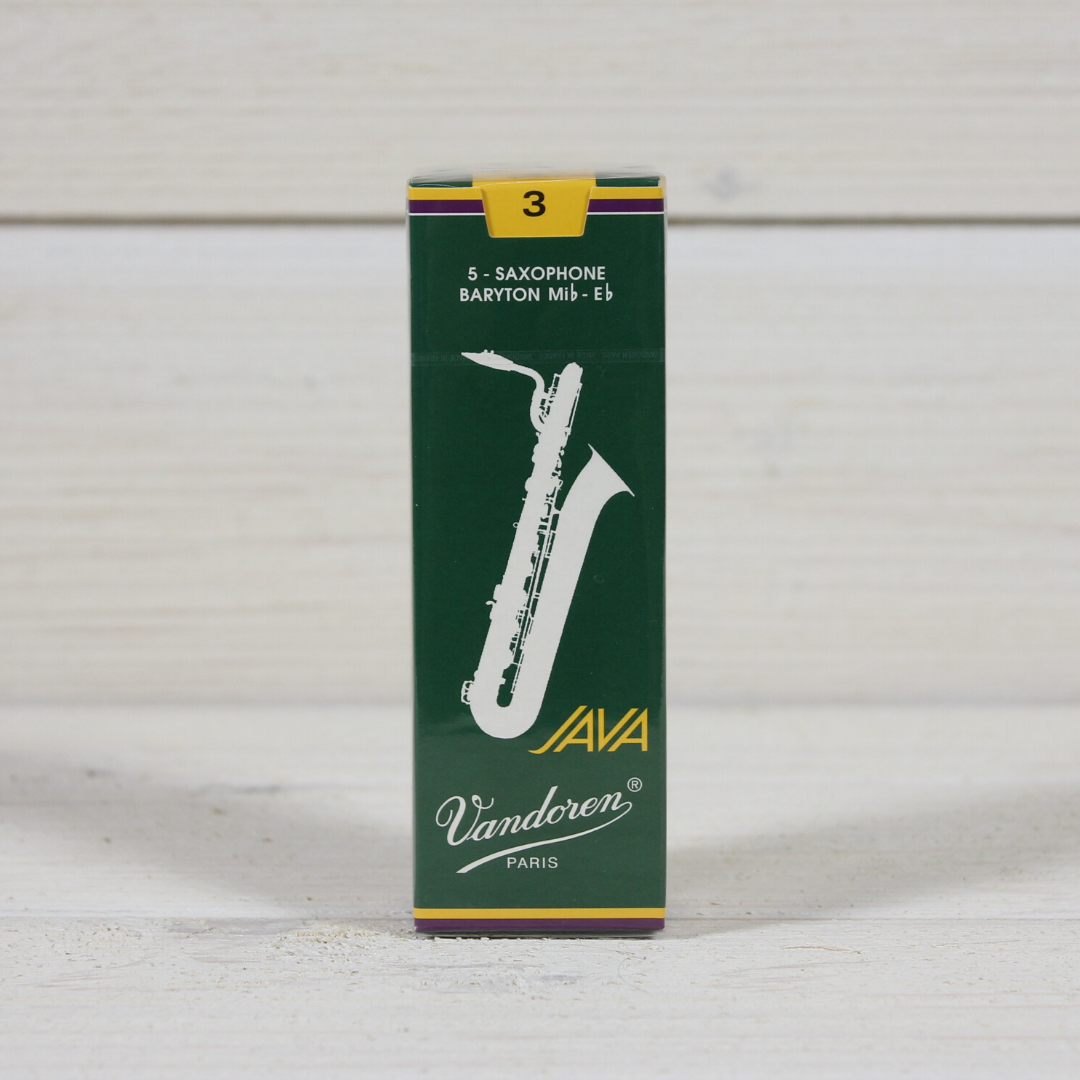Vandoren SR343 Java #3 Baritone Saxophone Reeds - Box of 5 - Palen Music