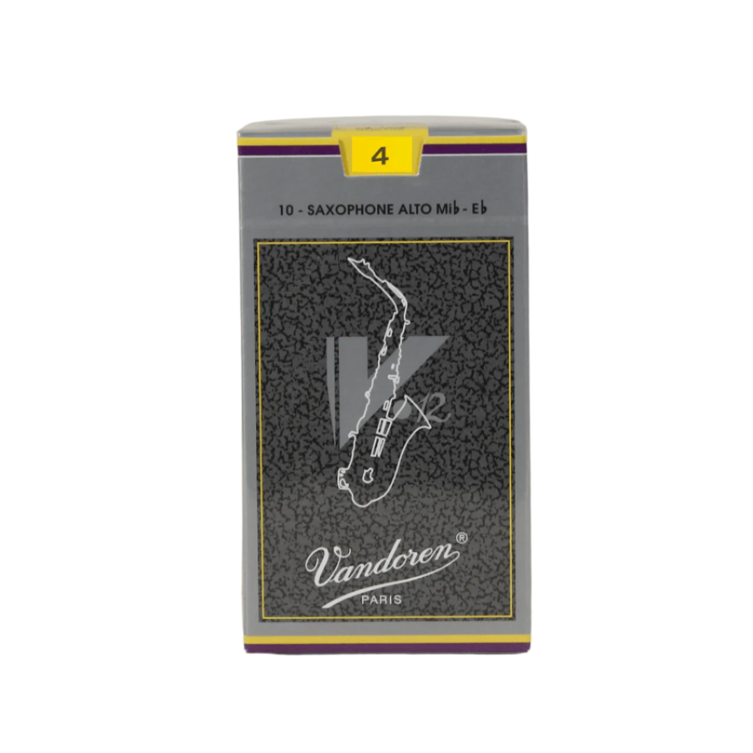 Vandoren SR614 #4 V.12 Alto Saxophone Reeds- Box of 10 - Palen Music