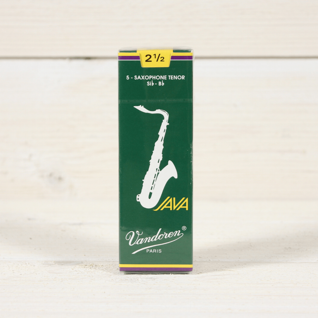 Vandoren SR2725 #2.5 Java Tenor Saxophone Reeds- Box of 5 - Palen Music