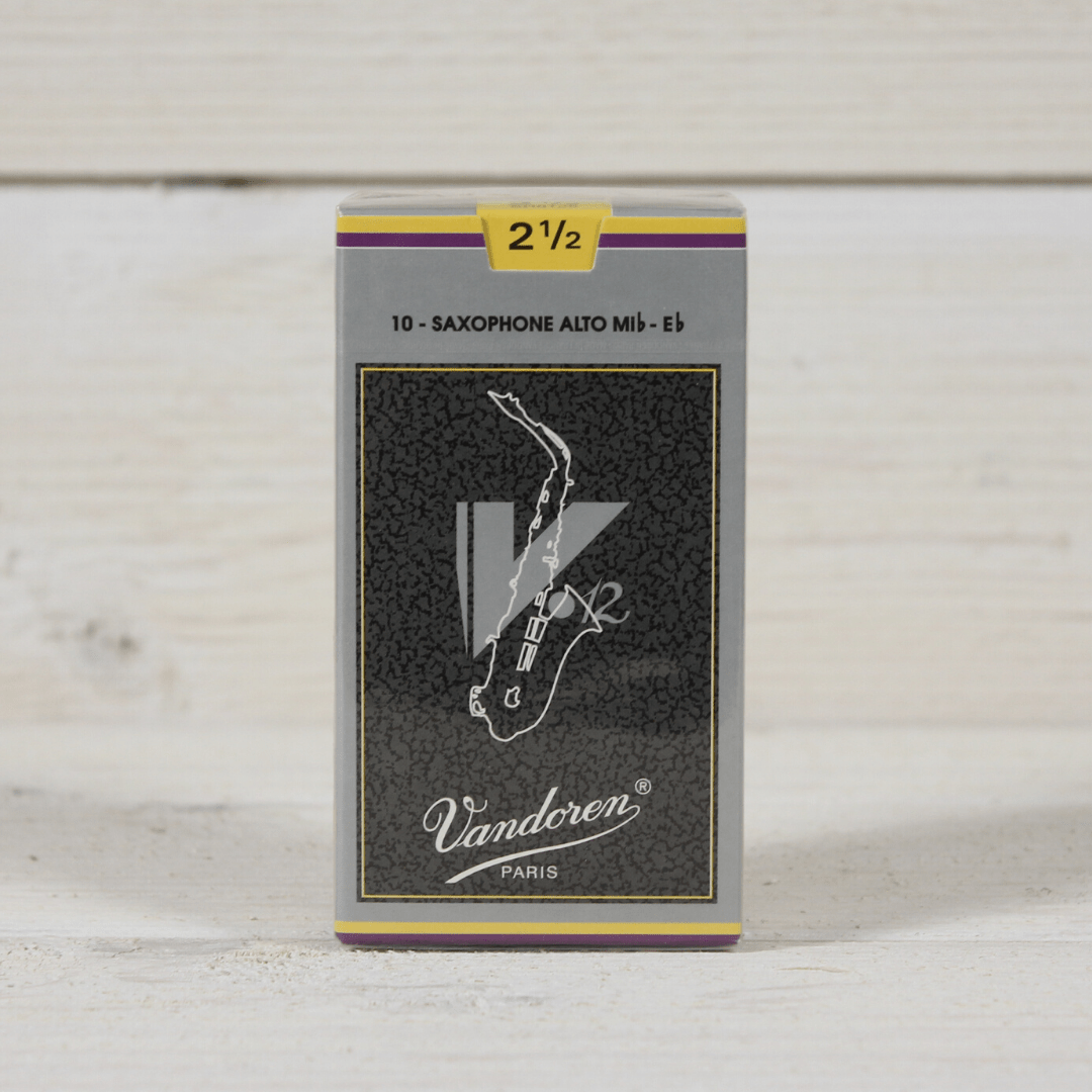 Vandoren SR6125 #2.5 V.12 Alto Saxophone Reeds- Box of 10 - Palen Music