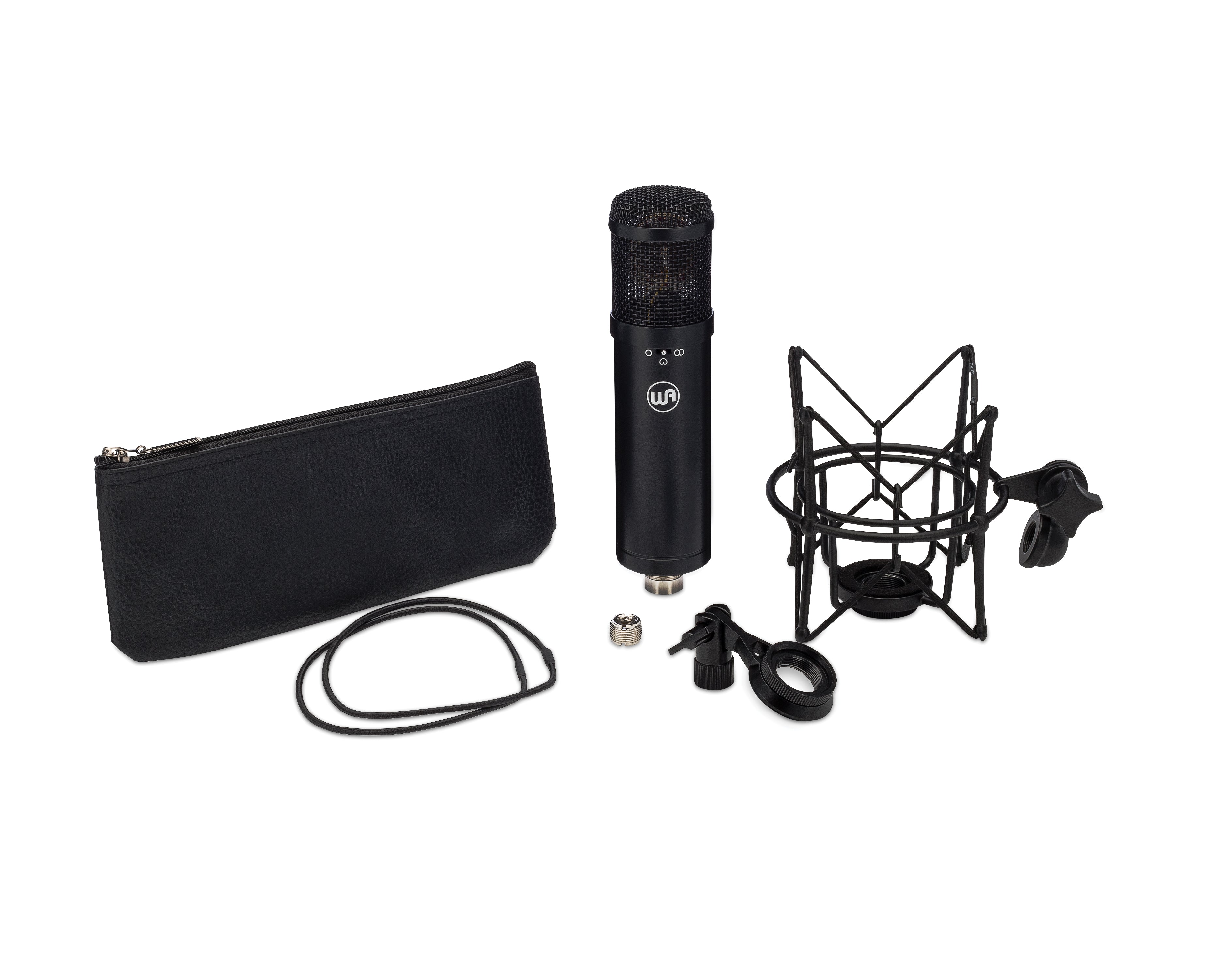 Warm Audio WA-47Jr Large-Diaphragm Condenser Microphone (Black) - Palen Music
