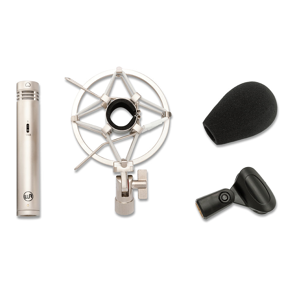 Warm Audio WA-84 Small-diaphragm Condenser Microphone (Nickel) - Palen Music