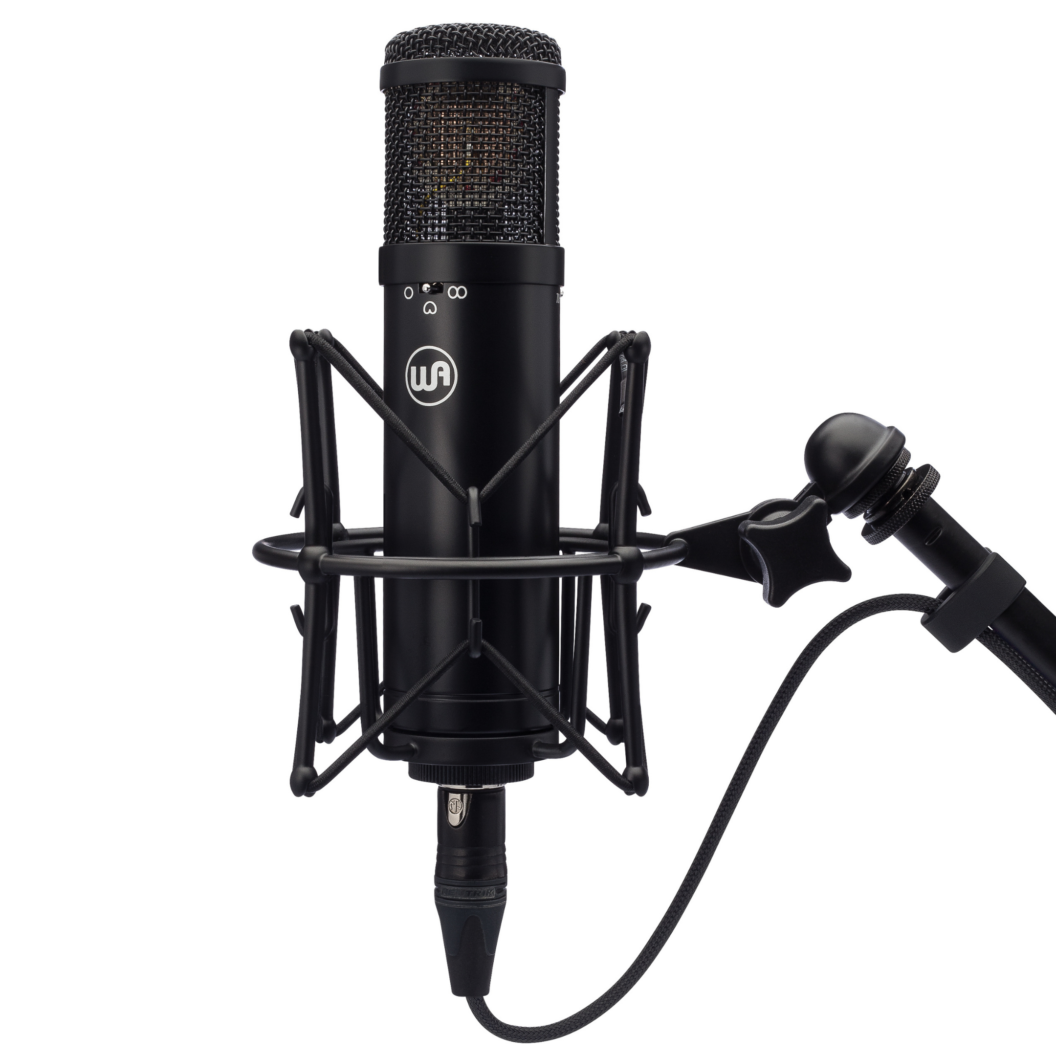 Warm Audio WA-47Jr Large-Diaphragm Condenser Microphone (Black) - Palen Music